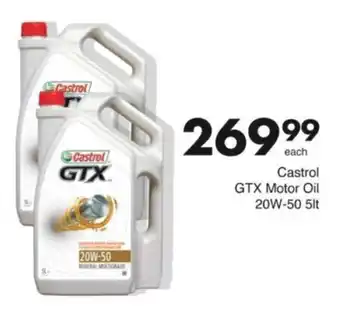 Save Hyper Castrol GTX Motor Oil 20W-50 offer
