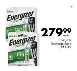 Save Hyper Energizer Recharge Extra AAA offer
