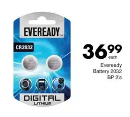 Save Hyper Eveready Battery 2032 BP offer