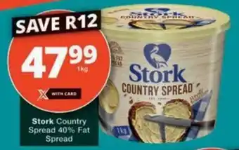 Checkers Stork Country Spread 40% Fat Spread offer