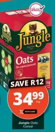 Checkers Jungle Oats Cereal offer