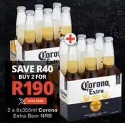 Checkers Corona Extra Beer NRB offer