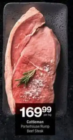 Checkers Cattleman Porterhouse/ Rump Beef Steak offer