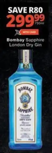 Checkers Bombay Sapphire London Dry Gin offer