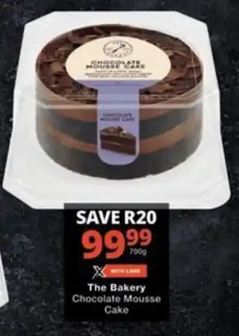 Checkers The Bakery Chocolate Mousse Cake offer