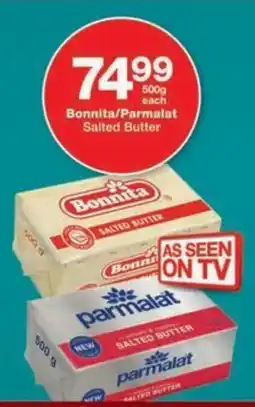 Checkers Bonnita/ Parmalat Salted Butter offer