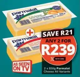 Checkers Parmalat Cheese All Variants offer