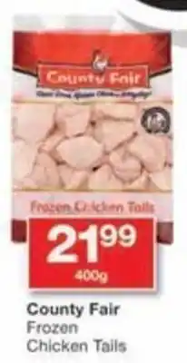 Checkers County Fair Frozen Chicken Tails offer