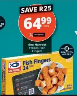 Checkers Sea Harvest Frozen Fish Fingers offer