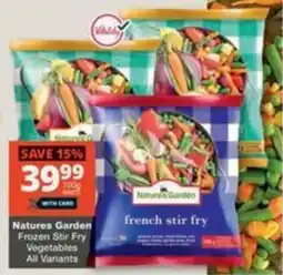 Checkers Natures Garden Frozen Stir Fry Vegetables All Variants offer