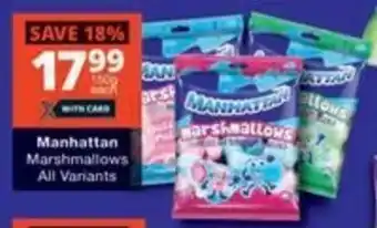 Checkers Manhattan Marshmallows All Variants offer