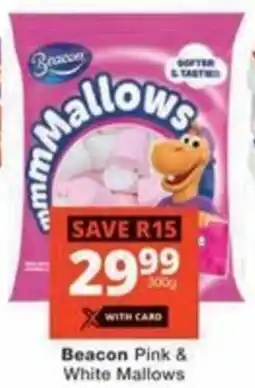 Checkers Beacon Pink & White Mallows offer