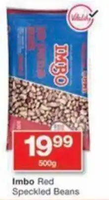 Checkers Imbo Red Speckled Beans offer