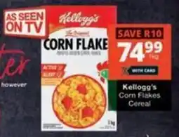 Checkers Kellogg's Corn Flakes Cereal offer