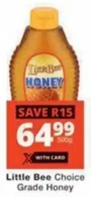 Checkers Little Bee Choice Grade Honey offer