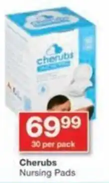 Checkers Cherubs Nursing Pads offer
