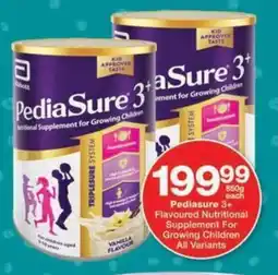 Checkers Padiasure 3+ Flavoured Nutritional Supplement For Growing Children All Variants offer