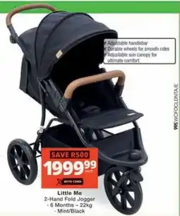 Checkers Little Me 2-Hand Fold Jogger offer