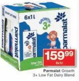 Checkers Parmalat Growth 3+ Low Fat Dairy Blend offer