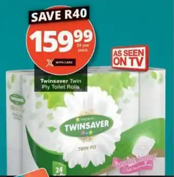 Checkers Twinsaver Twin Ply Toilet Rolls offer