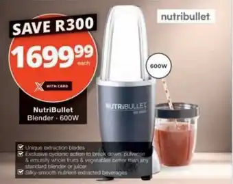 Checkers NutriBullet Blender offer