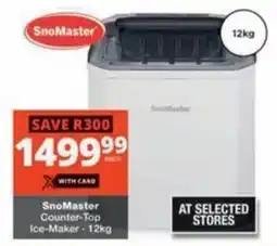 Checkers SnoMaster Counter-Top Ice-Maker offer