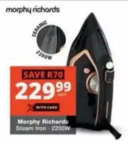 Checkers Morphy Richards Steam Iron offer