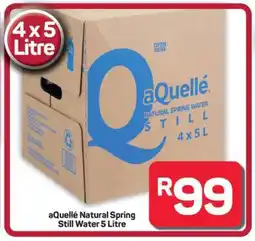 Pick n Pay Hypermarket aQuelle Natural Spring Still Water 5 Litre offer