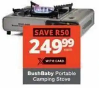 Checkers BushBaby Portable Camping Stove offer