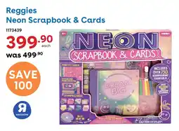 ToysRUs Reggies Neon Scrapbook & Cards offer