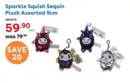 ToysRUs Sparkle Squish Sequin Plush Assorted offer