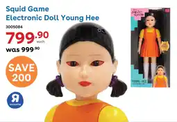 ToysRUs Squid Game Electronic Doll Young Hee offer