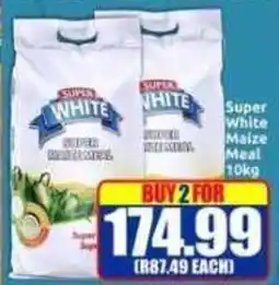 Three Star Cash and Carry Super White Maize Meal offer