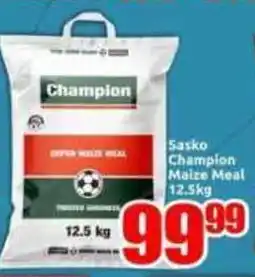 Three Star Cash and Carry Sasko Champion Maize Meal offer