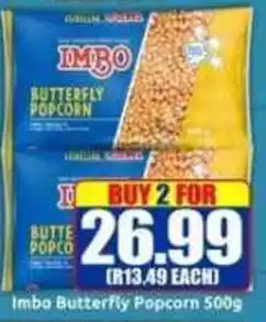 Three Star Cash and Carry Imbo Butterfly Popcorn offer