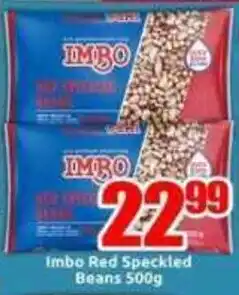 Three Star Cash and Carry Imbo Red Speckled Beans offer
