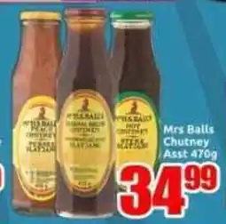 Three Star Cash and Carry Mrs Balls Chutney Asst offer