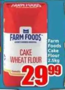 Three Star Cash and Carry Farm Foods Cake Flour offer