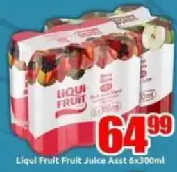 Three Star Cash and Carry Liqui Fruit Fruit Juice Asst offer