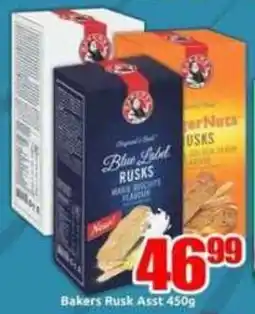 Three Star Cash and Carry Bakers Rusk Asst offer
