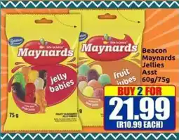 Three Star Cash and Carry Beacon Maynards Jellies Asst offer