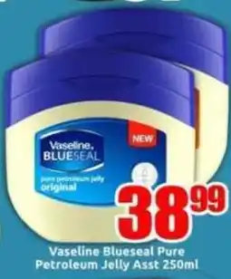Three Star Cash and Carry Vaseline Blueseal Pure Petroleum Jelly Asst offer