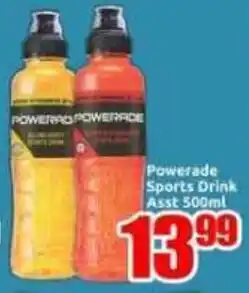 Three Star Cash and Carry Powerade Sports Drink Asst offer