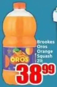 Three Star Cash and Carry Brookes Oros Orange Squash offer