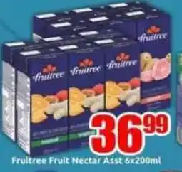Three Star Cash and Carry Fruitree Fruit Nectar Asst offer