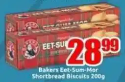 Three Star Cash and Carry Bakers Eet-Sum-Mor Shortbread Biscuits offer