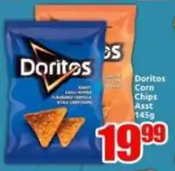 Three Star Cash and Carry Doritos Corn Chips Asst offer
