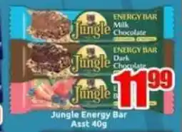 Three Star Cash and Carry Jungle Energy Bar Asst offer