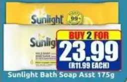 Three Star Cash and Carry Sunlight Bath Soap Asst offer
