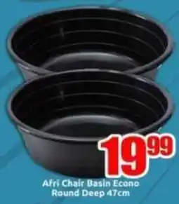 Three Star Cash and Carry Afri Chair Basin Econo Round Deep offer